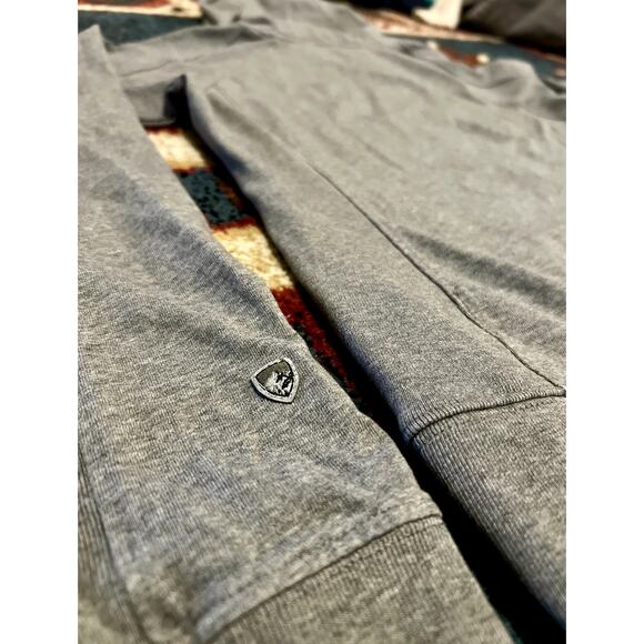 Kuhl Zip Up Brava Jacket w/Hood Gray Size XS Women's Organic Cotton - Picture 4 of 9